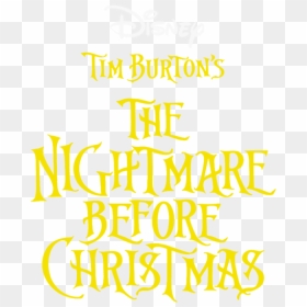 Calligraphy, HD Png Download - nightmare before christmas png