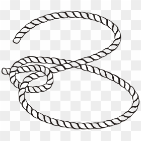 Lasso Clip Art Png , Png Download - Rope Clipart Black And White, Transparent Png - lasso png