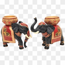 16422 Precious Elephant Pair - Pair Of Precious Elephants, HD Png Download - republican elephant png
