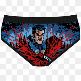 Evil Red Briefs - Undergarment, HD Png Download - panties png