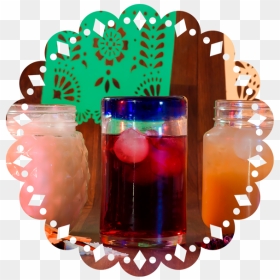 Round Ribbons Hd , Png Download - Happy Father's Day Cake Topper, Transparent Png - aguas frescas png