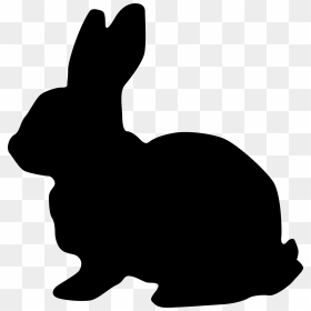 Bugs Bunny Hare Rabbit Clip Art - Rabbit Silhouette Clip Art, HD Png Download - bugs bunny png