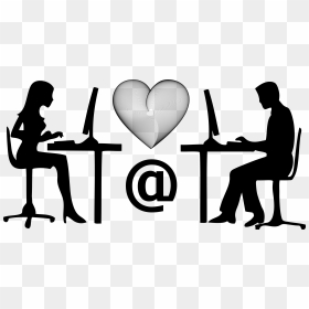 Man Woman Love Dating Email - Dating Png, Transparent Png - talking png