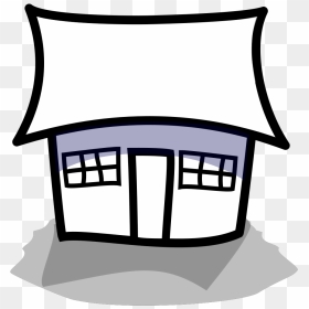 Shelter Clipart, HD Png Download - house outline png