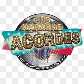 Logo Pub Acordes En A4 Png - Graphic Design, Transparent Png - karaoke png