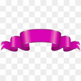 Banner Pink Decorative Png Clip Art Image - Transparent Ribbon Banners Pink, Png Download - decorative png