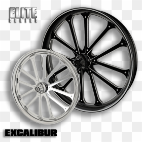 Smt Machining - Elite Series - Excalibur - Wheel , - Motorcycle Wheel, HD Png Download - wheel png