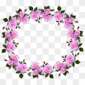 Flower Border Frame Design, HD Png Download - decorative png
