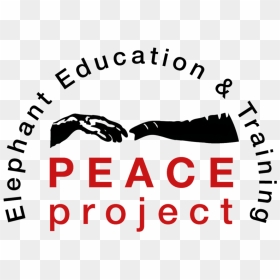 Peace Logo Png 2 - Elephant Human Relations Aid, Transparent Png - peace png