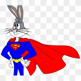 Bugs Bunny/super Rabbit - Super Rabbit Bugs Bunny, HD Png Download - bugs bunny png