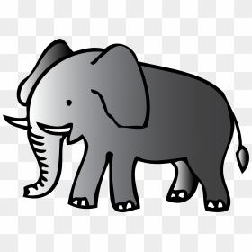 Elephant Clip Arts - Clip Art Elephant, HD Png Download - republican elephant png