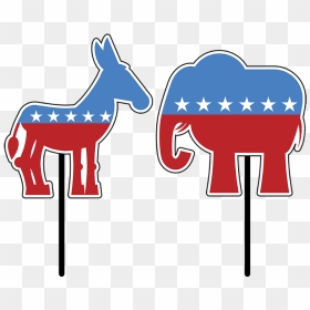 Democratic And Republican Png, Transparent Png - republican elephant png