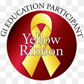 Gi Ed Yellow Ribbon Award - Graphic Design, HD Png Download - yellow ribbon png
