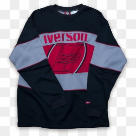 Vintage Reebok Allen Iverson Limited Edition Crewneck - Long-sleeved T-shirt, HD Png Download - allen iverson png