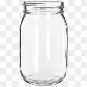 Transparent Jar Empty Glass - Jar Glass Vector Png, Png Download - jar png