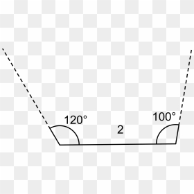 In The Figure A Horizontal Line Segment Is Drawn And - Plot, HD Png Download - horizontal line png