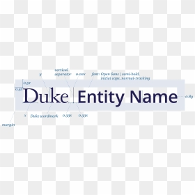 A Diagram Illustrating How To Compose A Horizontal - Duke University, HD Png Download - horizontal line png