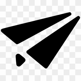 Mail Sent Send Envelope Plane Paper Airplane - Portable Network Graphics, HD Png Download - paper airplane png