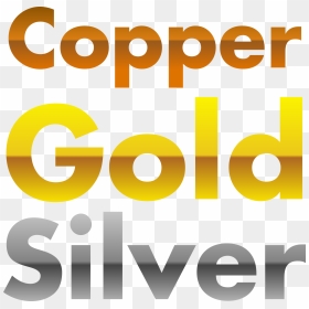 Copper, Gold, And Silver Gradients Svg Clip Arts - Clip Art, HD Png Download - silver png
