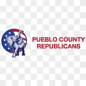 Logo Pcrp Horizontal New, HD Png Download - republican elephant png