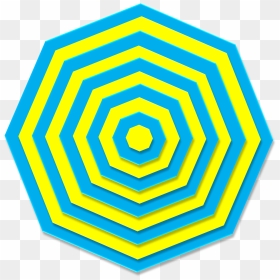 Текстура Зонта, HD Png Download - hexagon pattern png