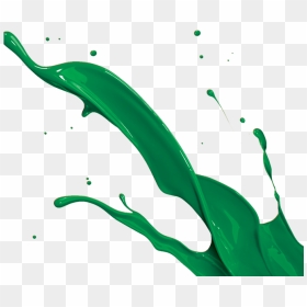 Green Paint Splash Png, Transparent Png - ink splash png