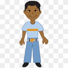 Download Picture Black And White With Monkeys Png Clipart - African American Boy Clipart, Transparent Png - african people png