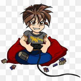 Transparent Anime Boy Png - Anime Gamer Boy Png, Png Download - anime boy png