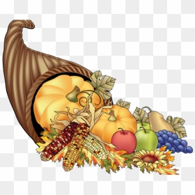 Small Cornucopia Cliparts 7 - Cornucopia Clip Art, HD Png Download - cornucopia png