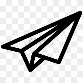 Free Png Download Paper Airplane Symbol Png Images - Paper Airplane Icon Svg, Transparent Png - paper airplane png