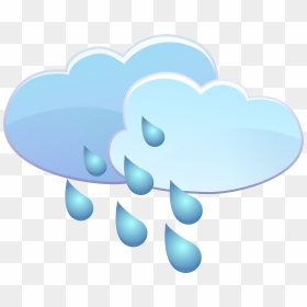 Money Rain Clipart Banner Transparent Clouds And Rain, HD Png Download - money rain png