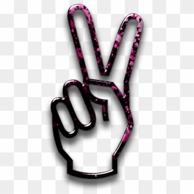 Png Format Images Of Peace Sign - Clipart Peace Hand Png, Transparent Png - peace png
