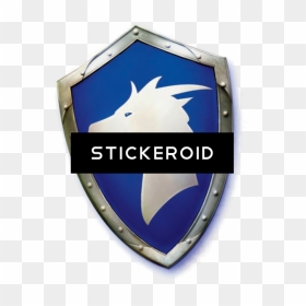 Blank Shield Logo Vector - Bahamut Holy Symbol, HD Png Download - blank shield png