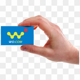 Hand Holding Business Card - Nail, HD Png Download - hand holding png