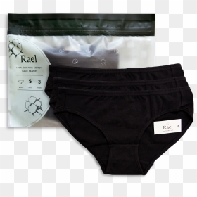 Rael Women"s Organic Cotton Basic Panties /small - Underpants, HD Png Download - panties png