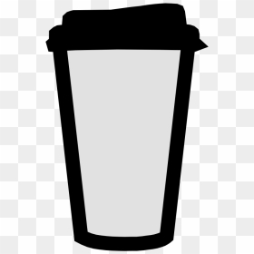 Coffee To Go Clipart - Coffee Cup Silhouette Png, Transparent Png - cup of lean png