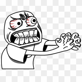 Trollface Png Hd, Transparent Png - troll face png no background