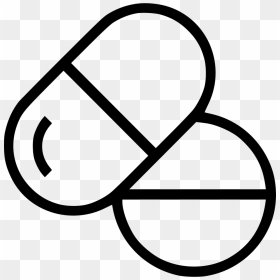 Pill Drugs - Clip Art Lapis, HD Png Download - drugs png