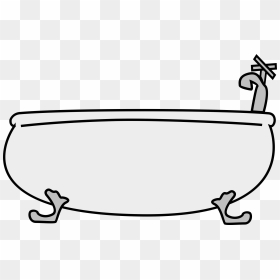 Bathtub 2 Clip Arts - Bathtub Clip Art, HD Png Download - bathtub png