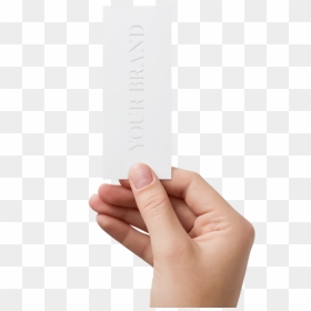 Hand Holding Paper Png - Hand With Paper Png, Transparent Png - hand holding png