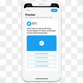 Smartphone, HD Png Download - twitter png transparent