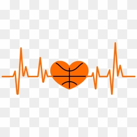 Heart Beat Black And White, HD Png Download - heartbeat line png