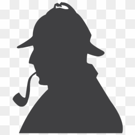 Detective Sherlock Holmes Background Png Image - Cartoon Sherlock Holmes Png, Transparent Png - detective png
