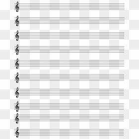 Blank Musical Notes Paper Main Image - Paper Product, HD Png Download - note paper png