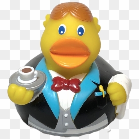 Waiter Rubber Duck , Png Download - Bath Toy, Transparent Png - rubber duck png