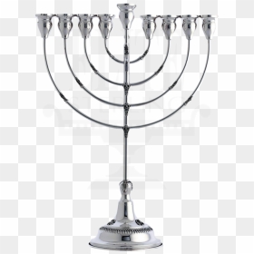 Close Filgrin Silver Menorah - Silver Menorahs, HD Png Download - menorah png