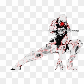 Cyborg Png - Metal Gear Solid Wallpaper Gray Fox, Transparent Png - cyborg png