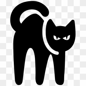 Computer Icons Cat Clip Art - Black Cat Png Icon, Transparent Png - black friday png