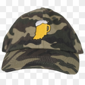 Camo Dad Hat Png , Png Download - Baseball Cap, Transparent Png - backwards hat png