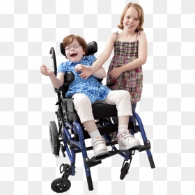 Special Needs , Png Download - Child With Special Needs And Typical Kid, Transparent Png - wheelchair png